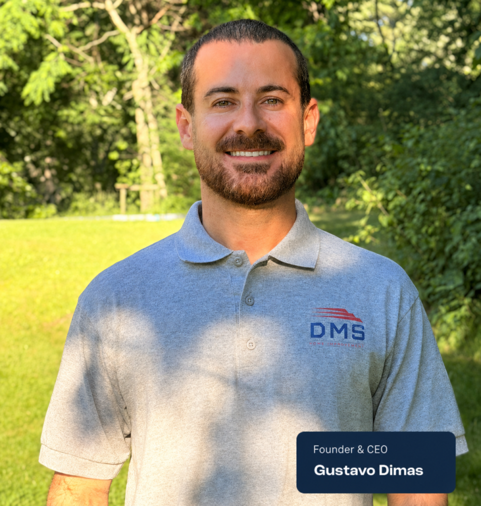 Gustavo Dimas, Founder and CEO of DMS Home Improvement, kitchen and bathroom remodeling contractor in Hollis, NH